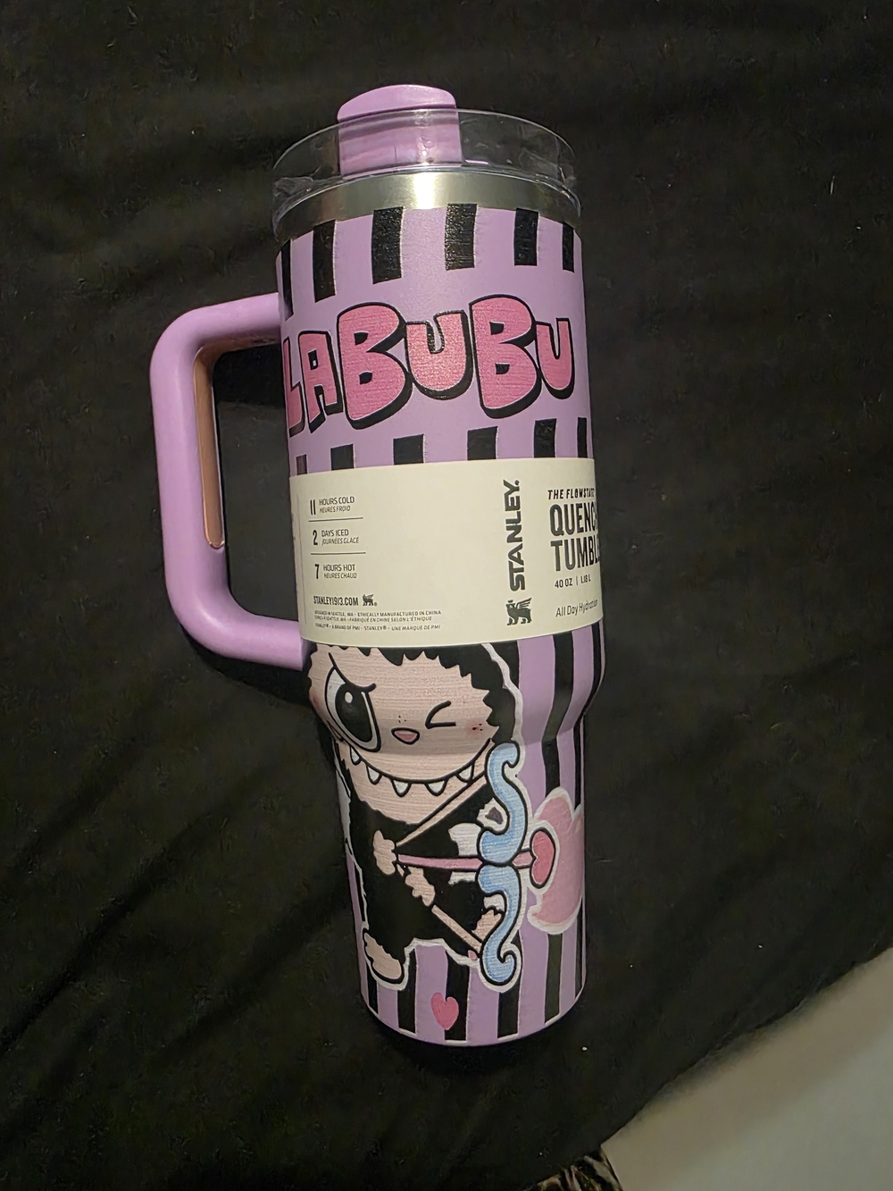 Stanley Kids Purple LaBuBu The Flawless Quencher Tumbler